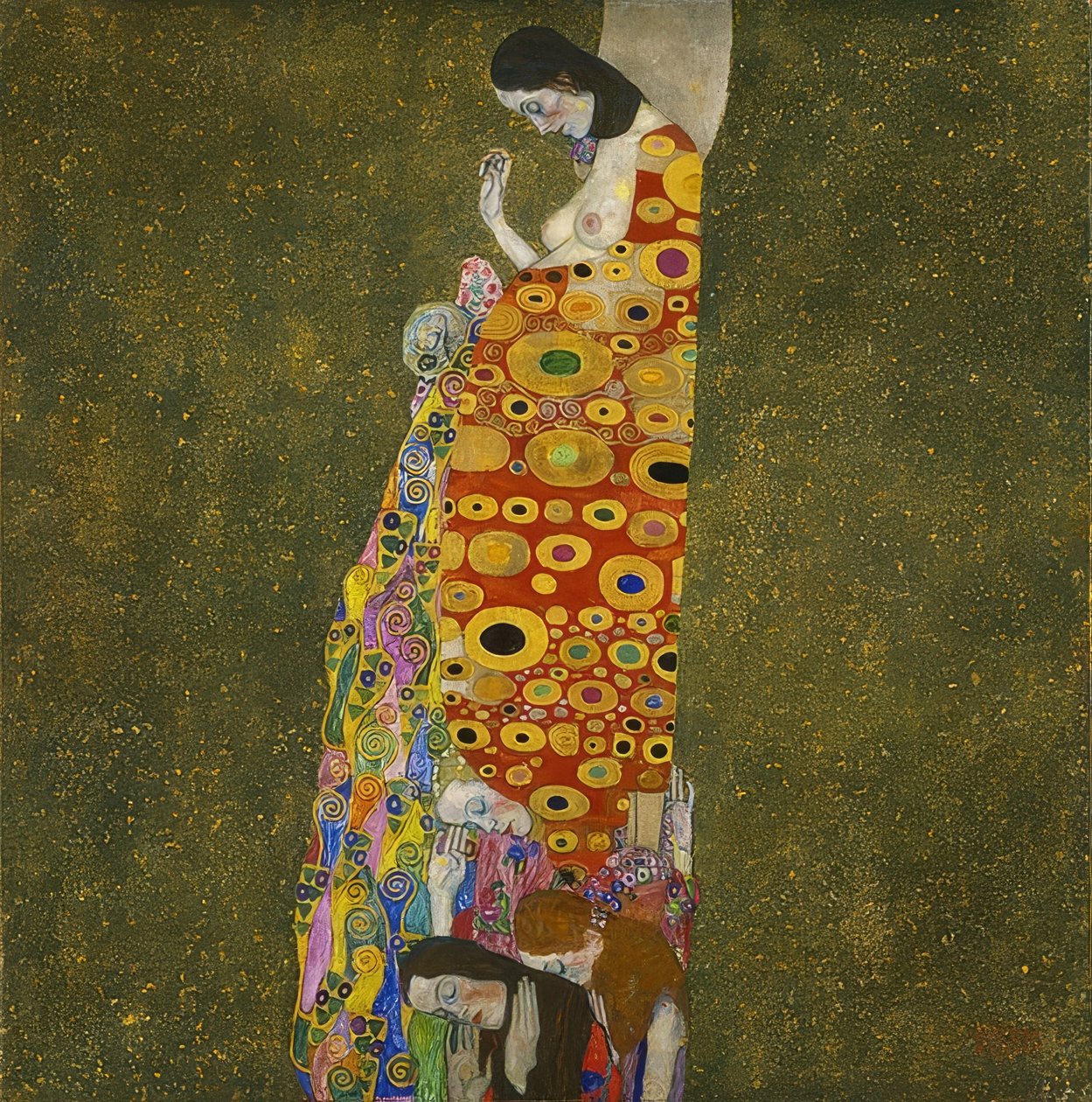 Nadzieja II 1907 autorstwa Gustav Klimt