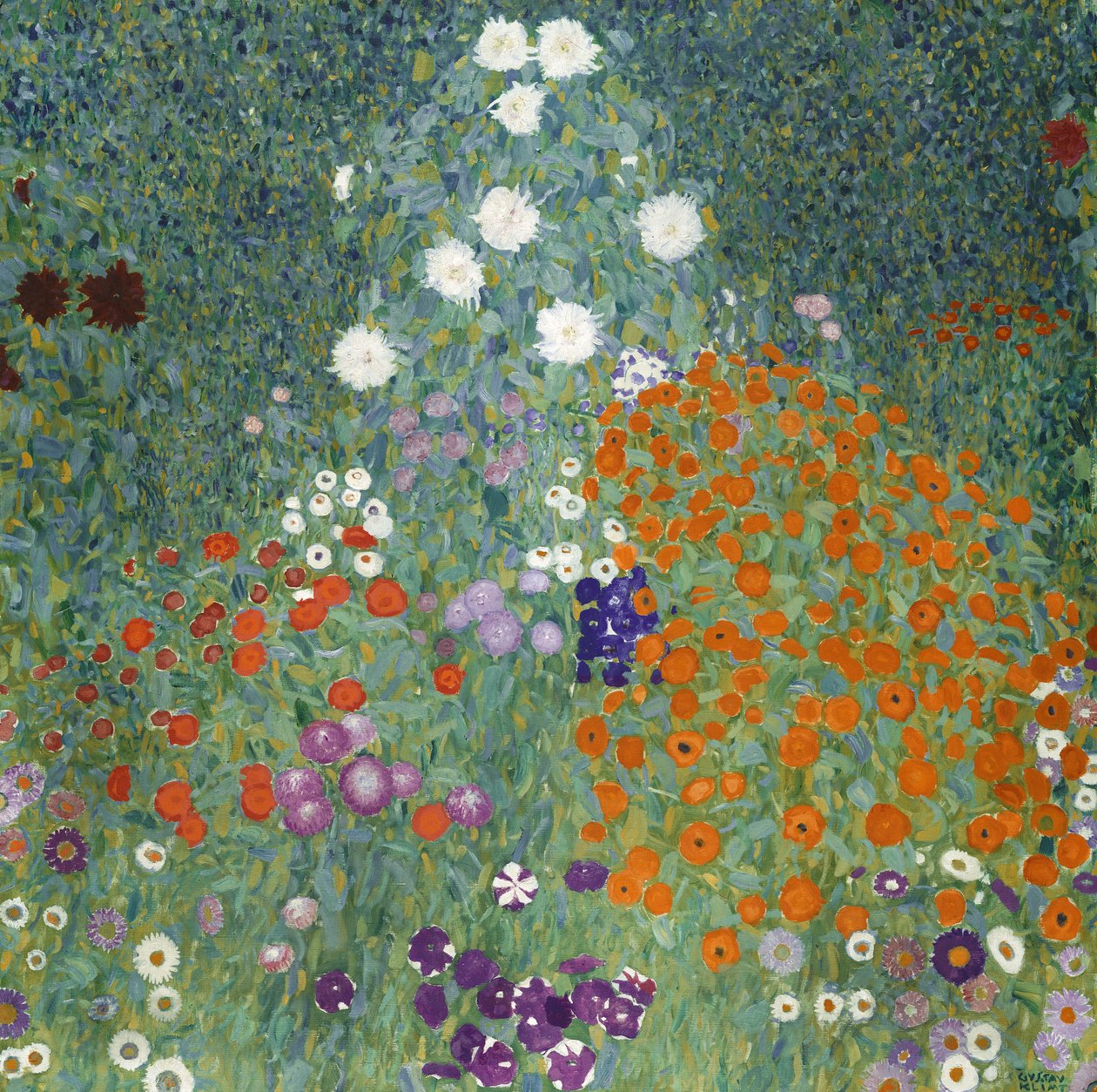 Ogród Kwiatowy, 1905-07 autorstwa Gustav Klimt