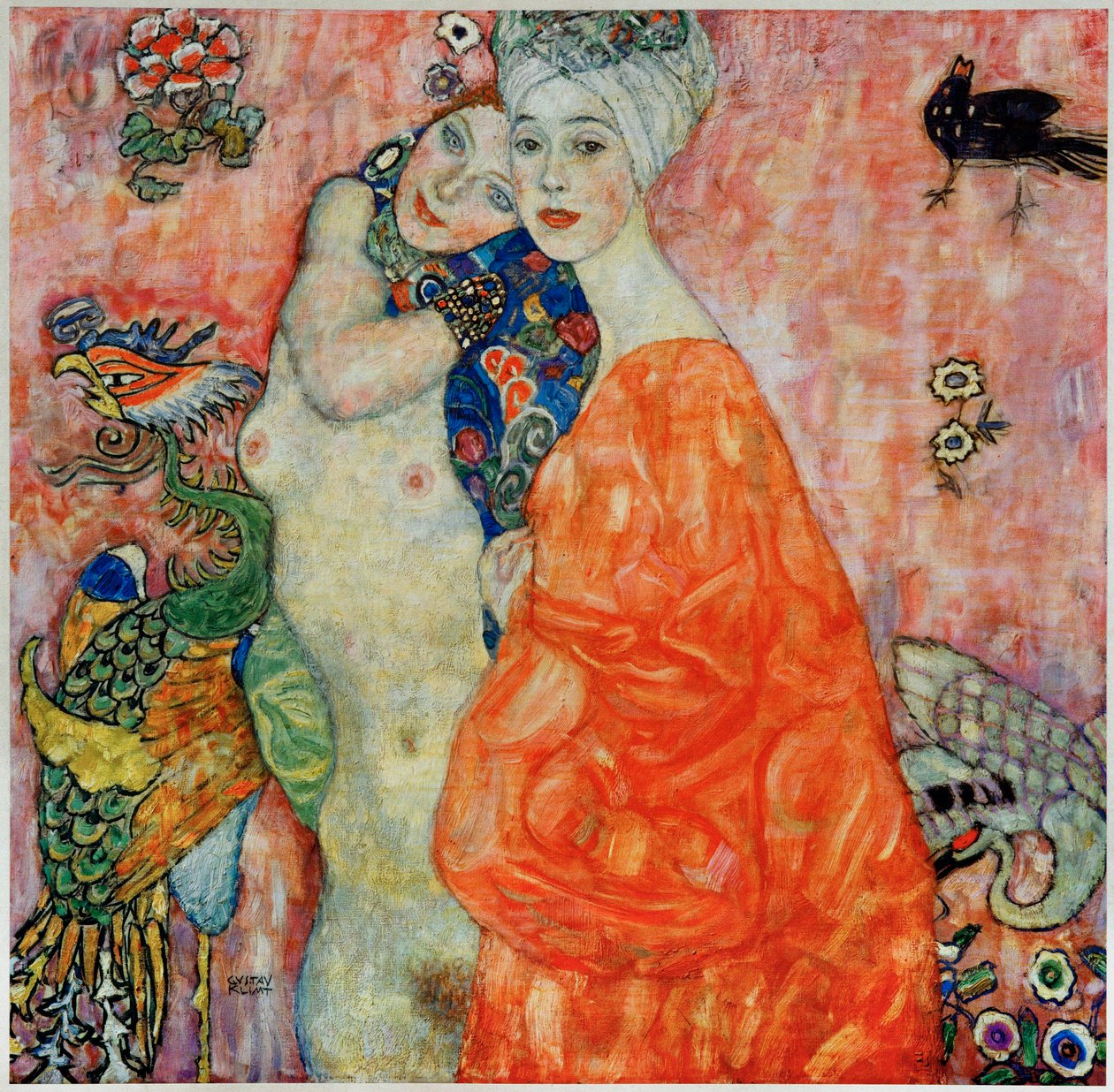 Dziewczyny autorstwa Gustav Klimt