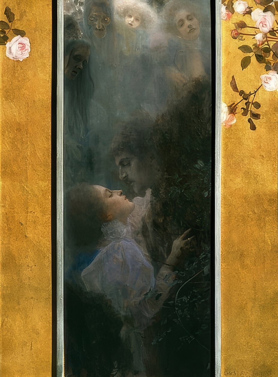 Miłość. 1895 autorstwa Gustav Klimt