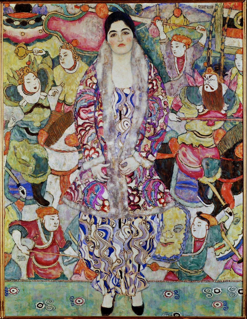 Portret Friederike Maria Beer autorstwa Gustav Klimt