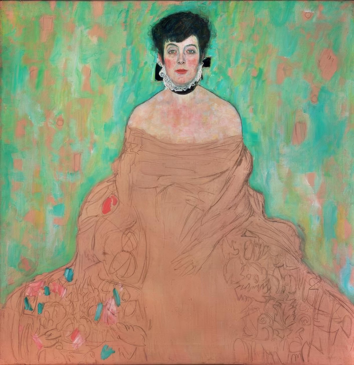 Portret Amalie Zuckerkandl autorstwa Gustav Klimt