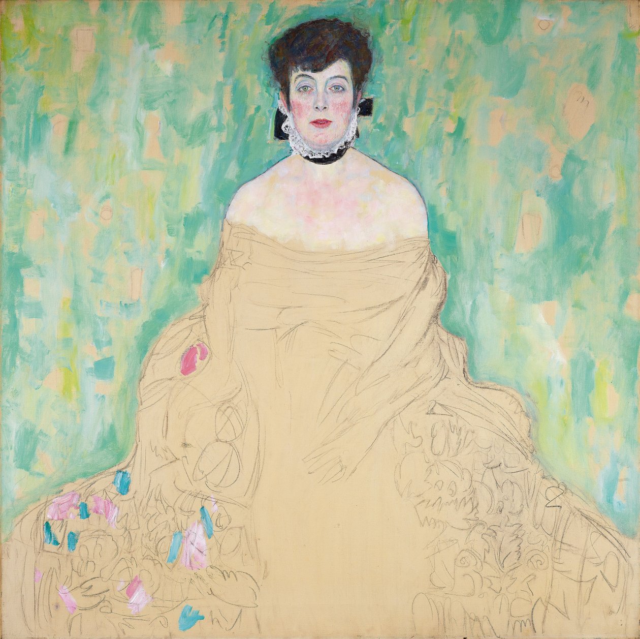 Portret Amalie Zuckerkandl, 1916-1918. autorstwa Gustav Klimt