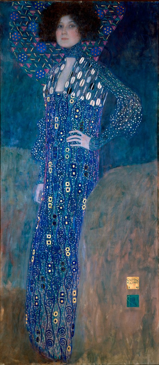 Portret Madame Floge autorstwa Gustav Klimt