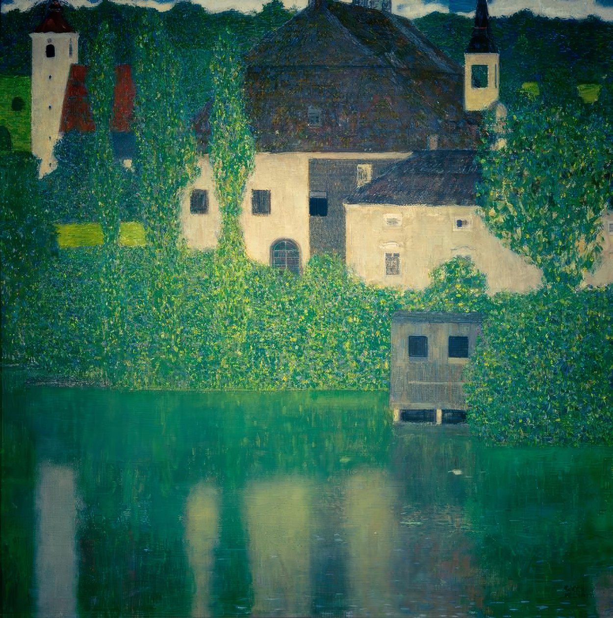 Kammer am Attersee Zamek I autorstwa Gustav Klimt