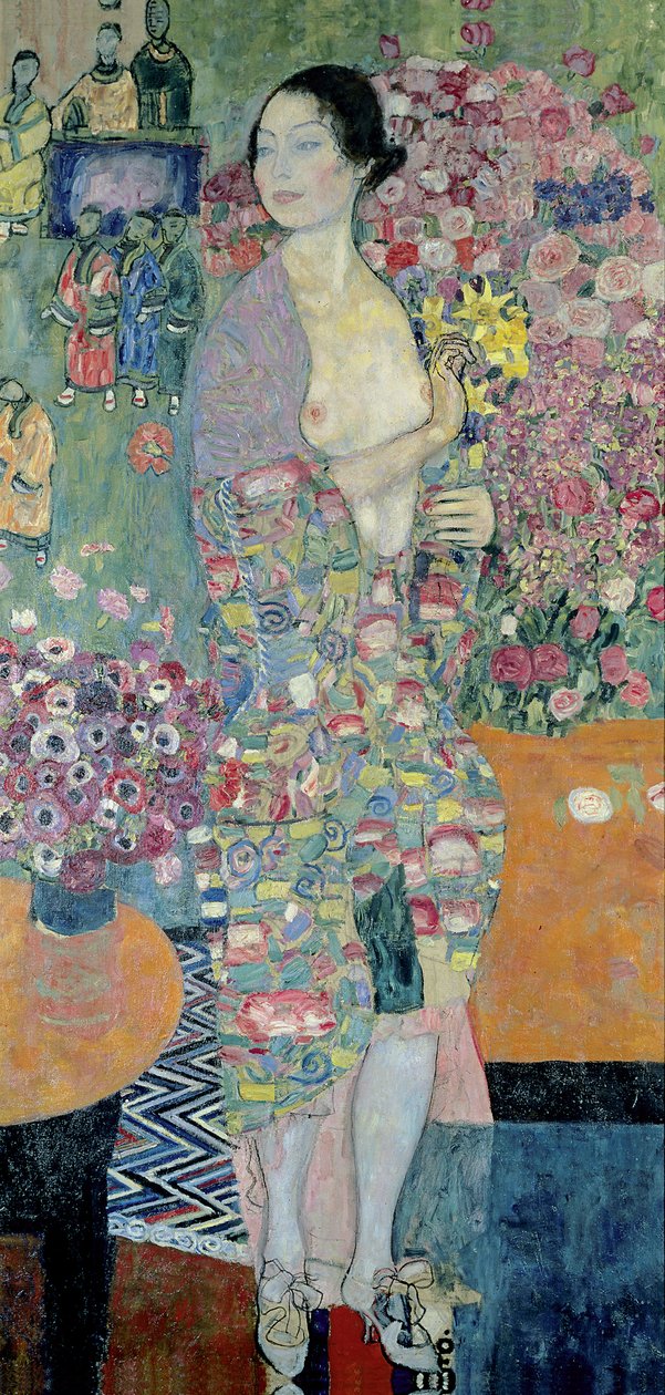 Tancerz, ok. 1916-1918 autorstwa Gustav Klimt