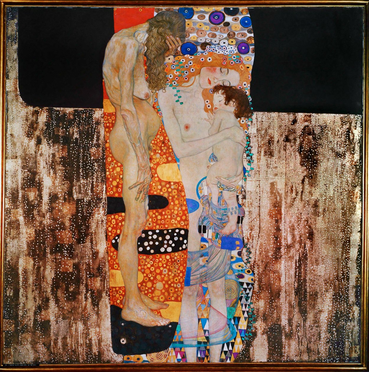Trzy epoki człowieka autorstwa Gustav Klimt