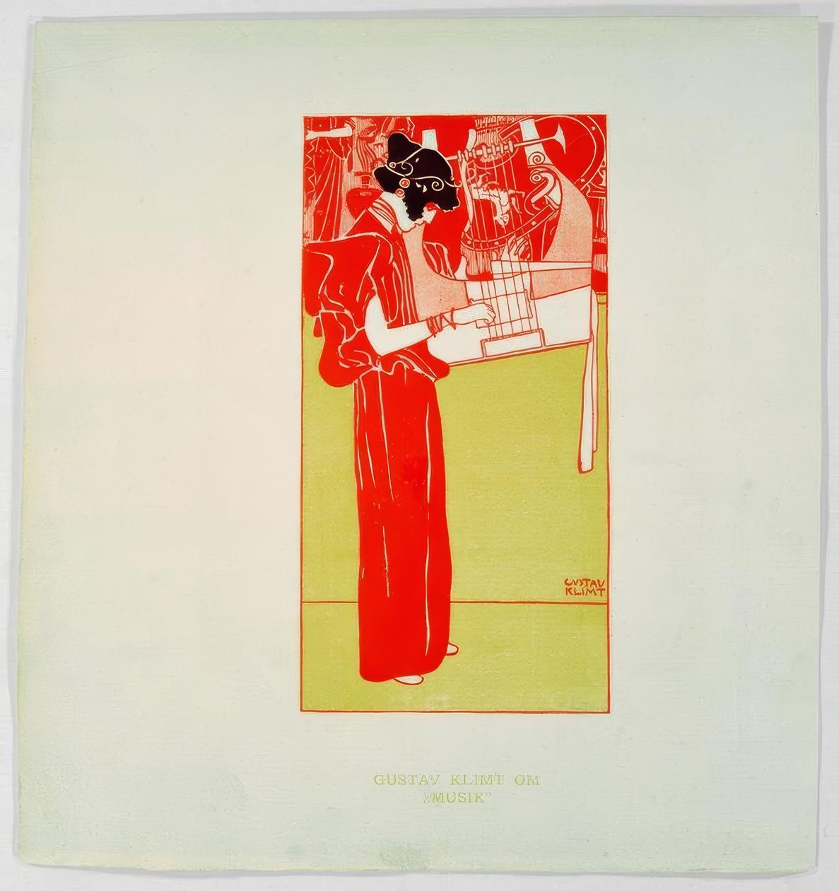 Święta Wiosna autorstwa Gustav Klimt