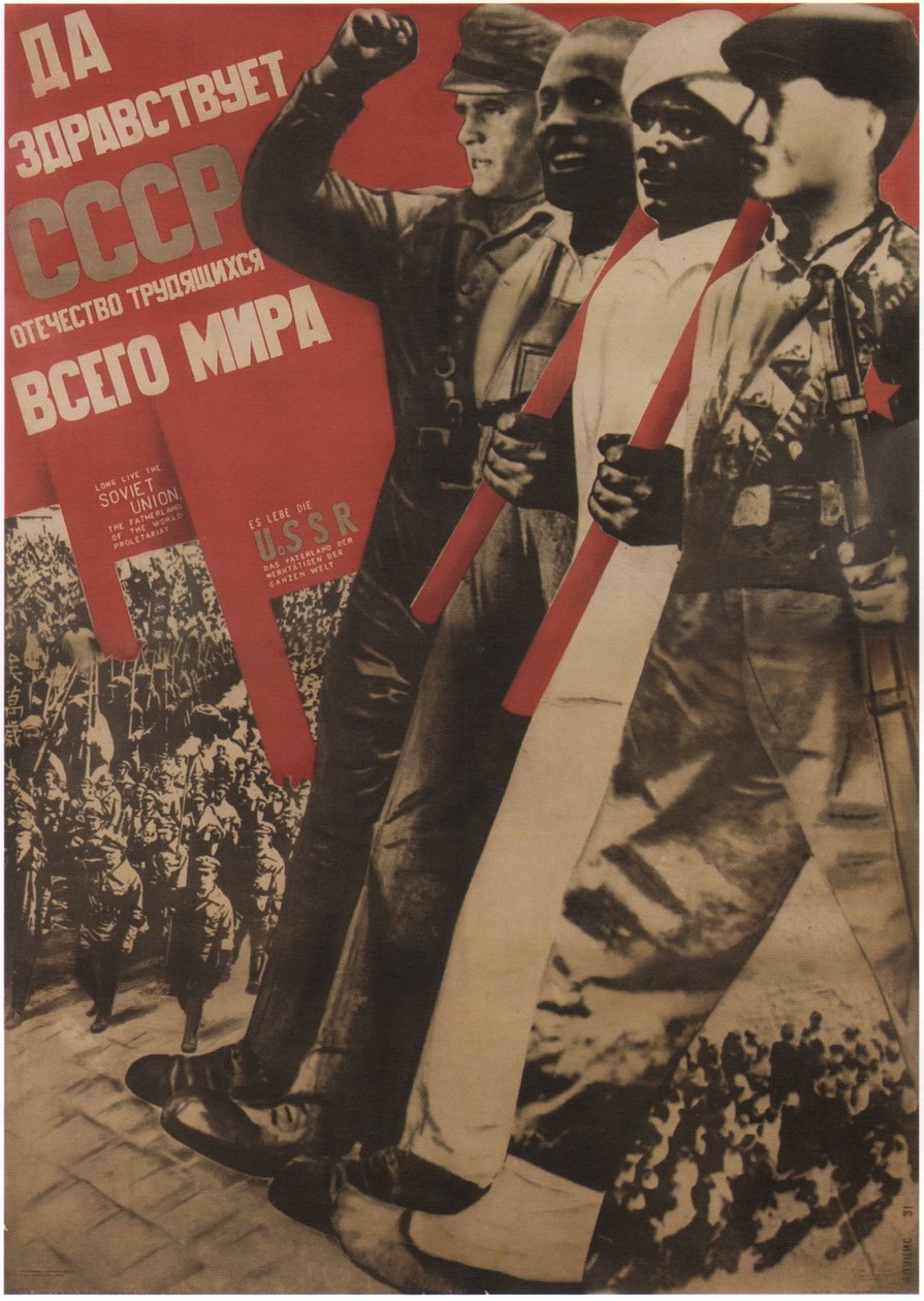 Niech żyje ZSRR, 1931 autorstwa Gustav Klutsis
