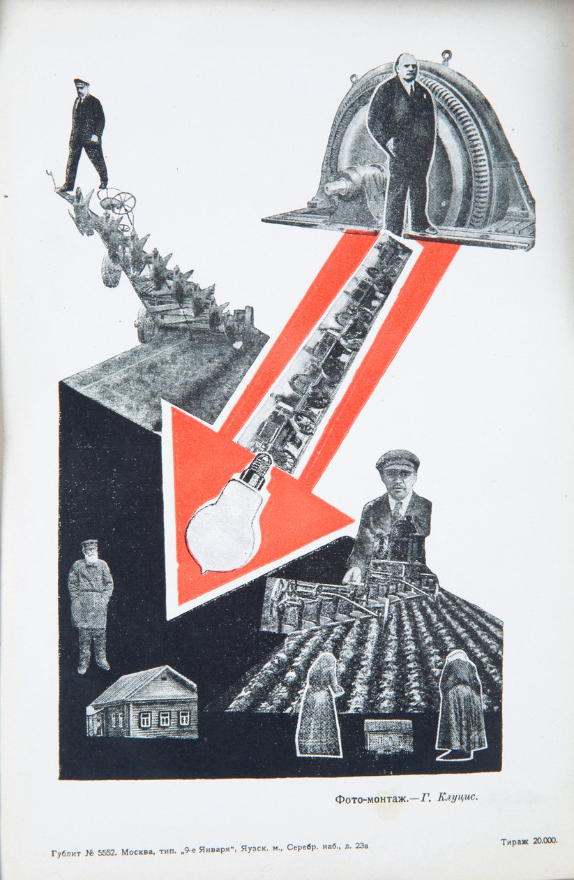 Włodzimierz Lenin, ok. 1934 r. autorstwa Gustav Klutsis