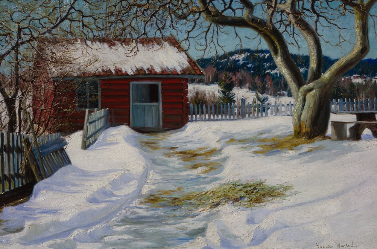 Nadejście wiosny autorstwa Gustav Wentzel