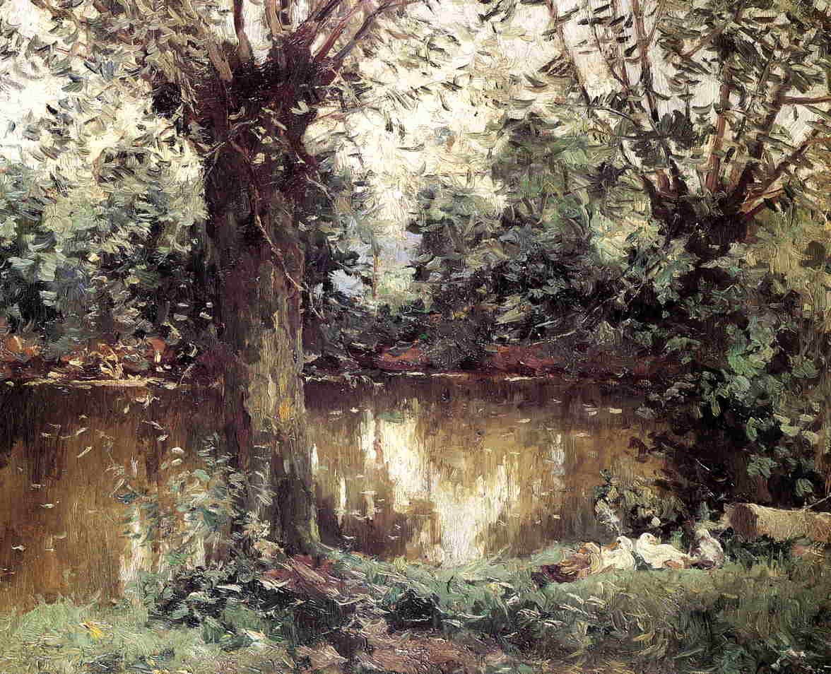 Banki Yerres autorstwa Gustave Caillebotte