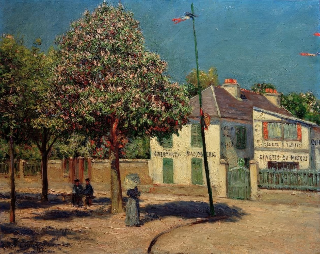 Promenada w Argenteuil autorstwa Gustave Caillebotte