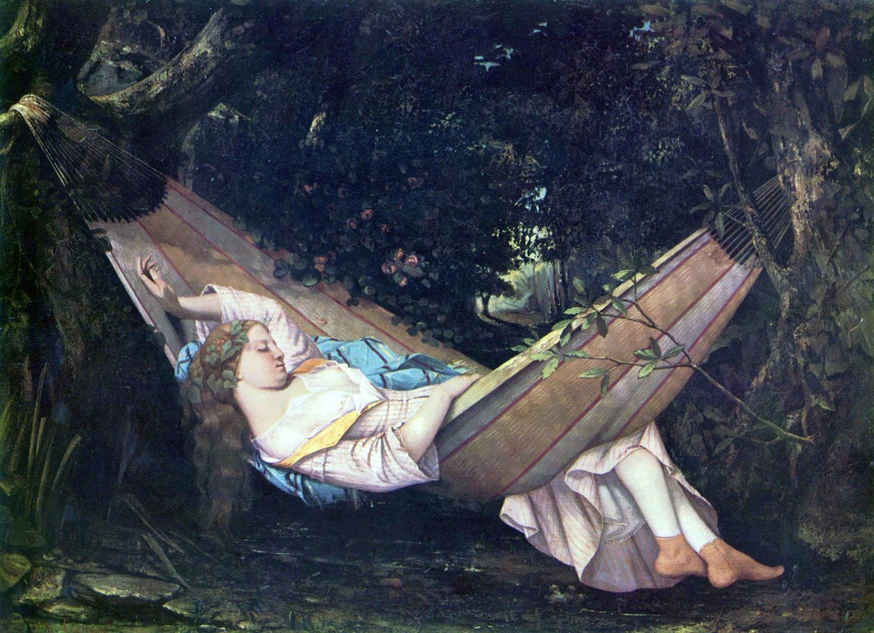 Hamak autorstwa Gustave Courbet