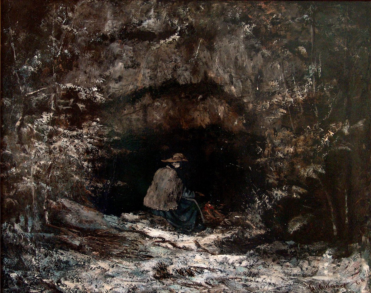 Zima autorstwa Gustave Courbet