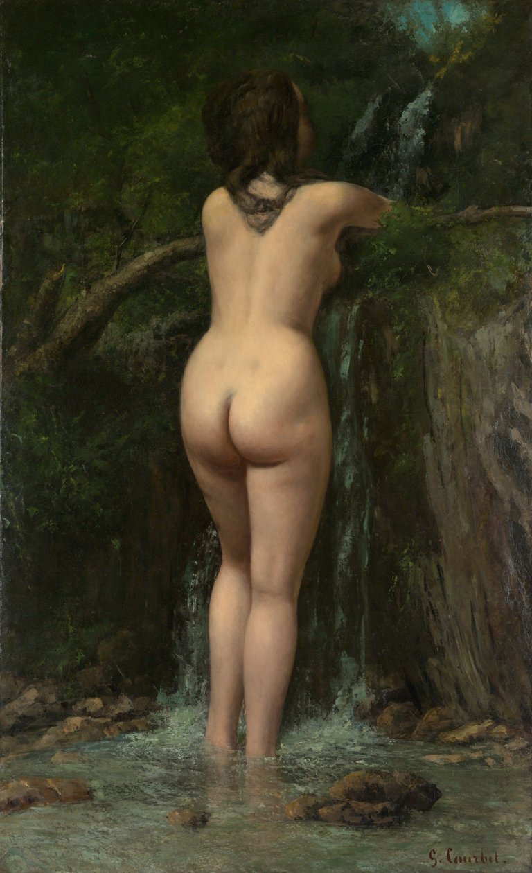 La Font autorstwa Gustave Courbet