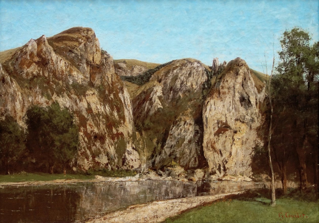 Moza w Freyr autorstwa Gustave Courbet