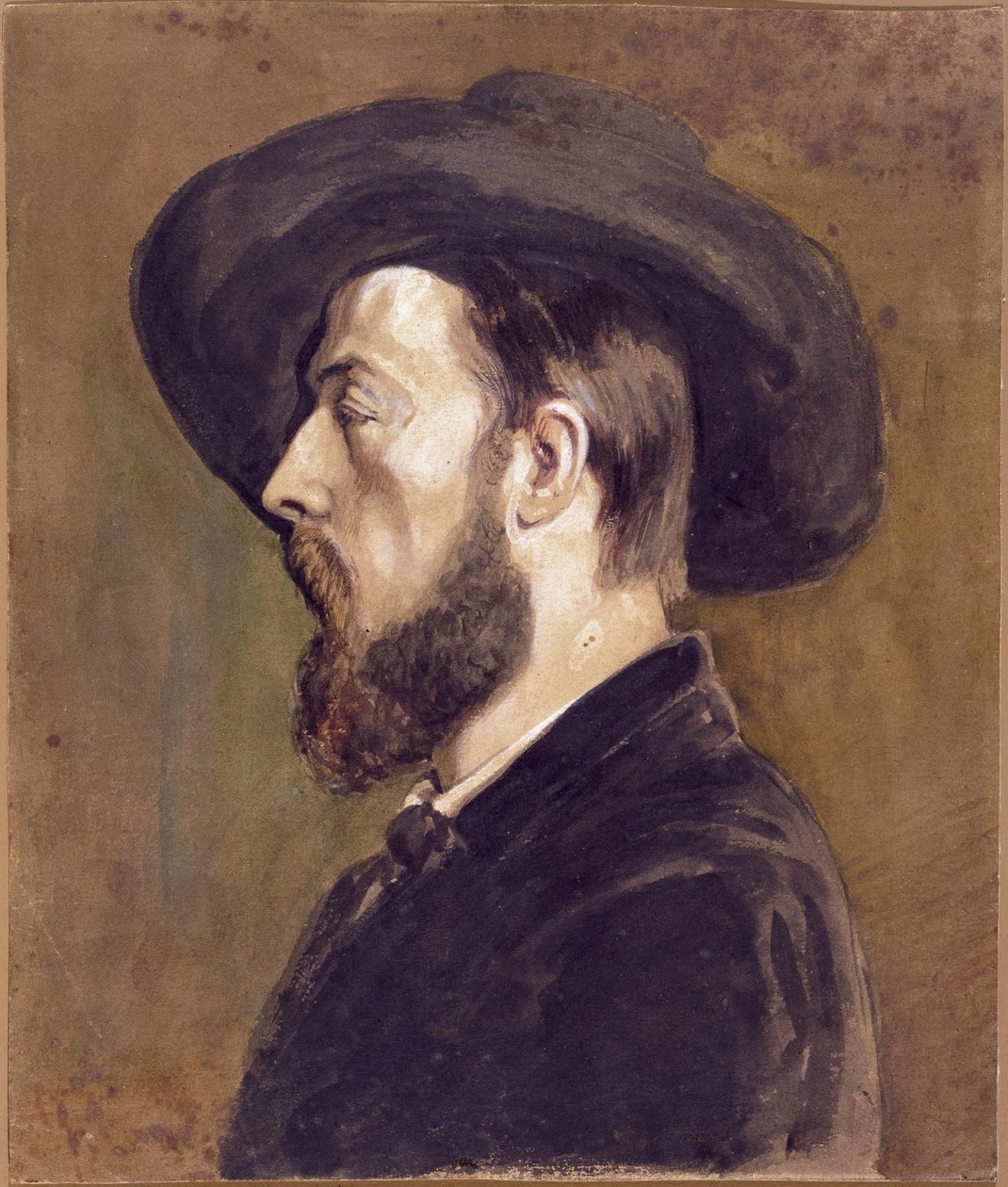 Portret Jongkinda autorstwa Gustave Courbet