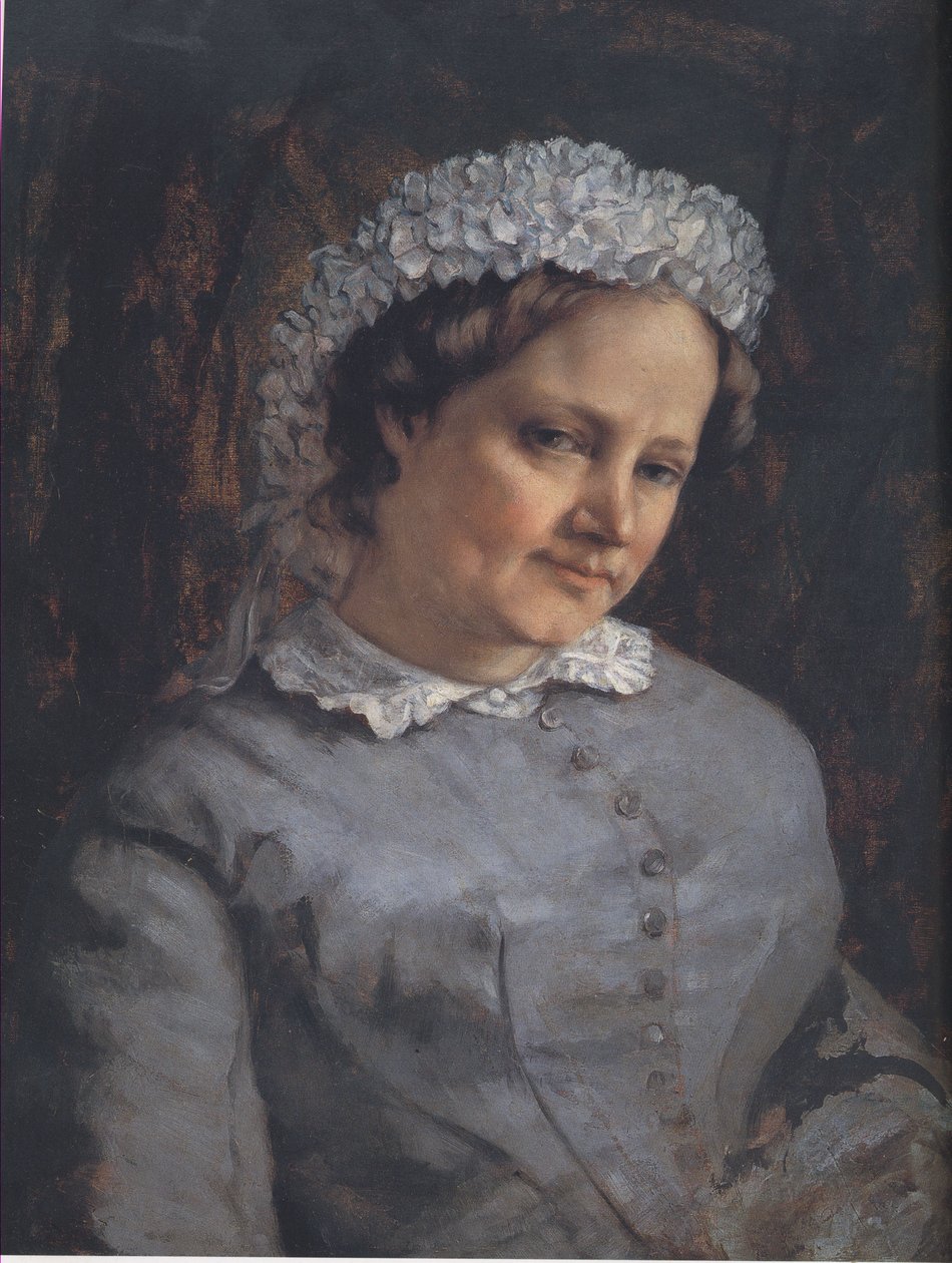 Portret Madame Proudhon autorstwa Gustave Courbet