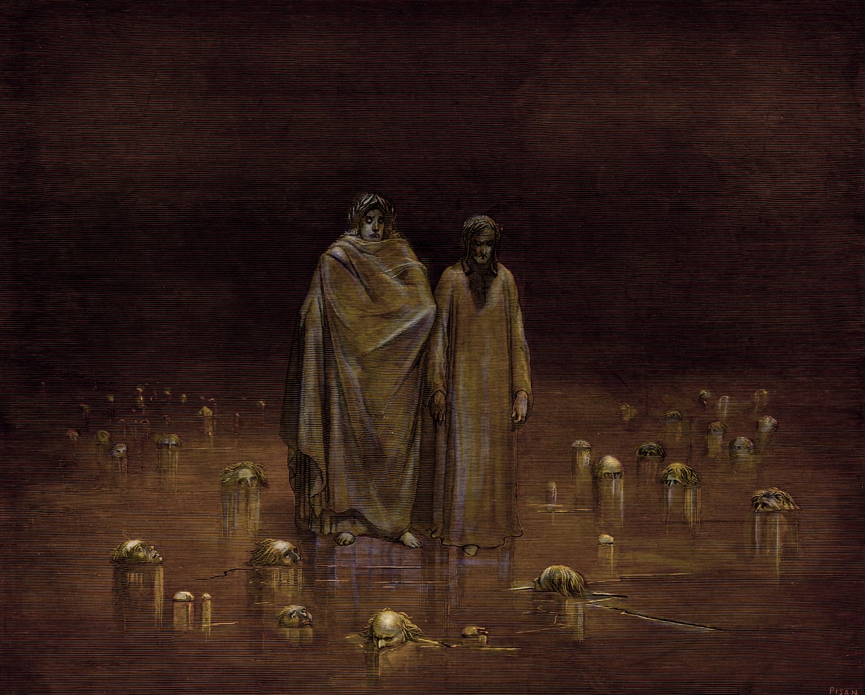 Dante Alighieri Boski autorstwa Gustave Dore