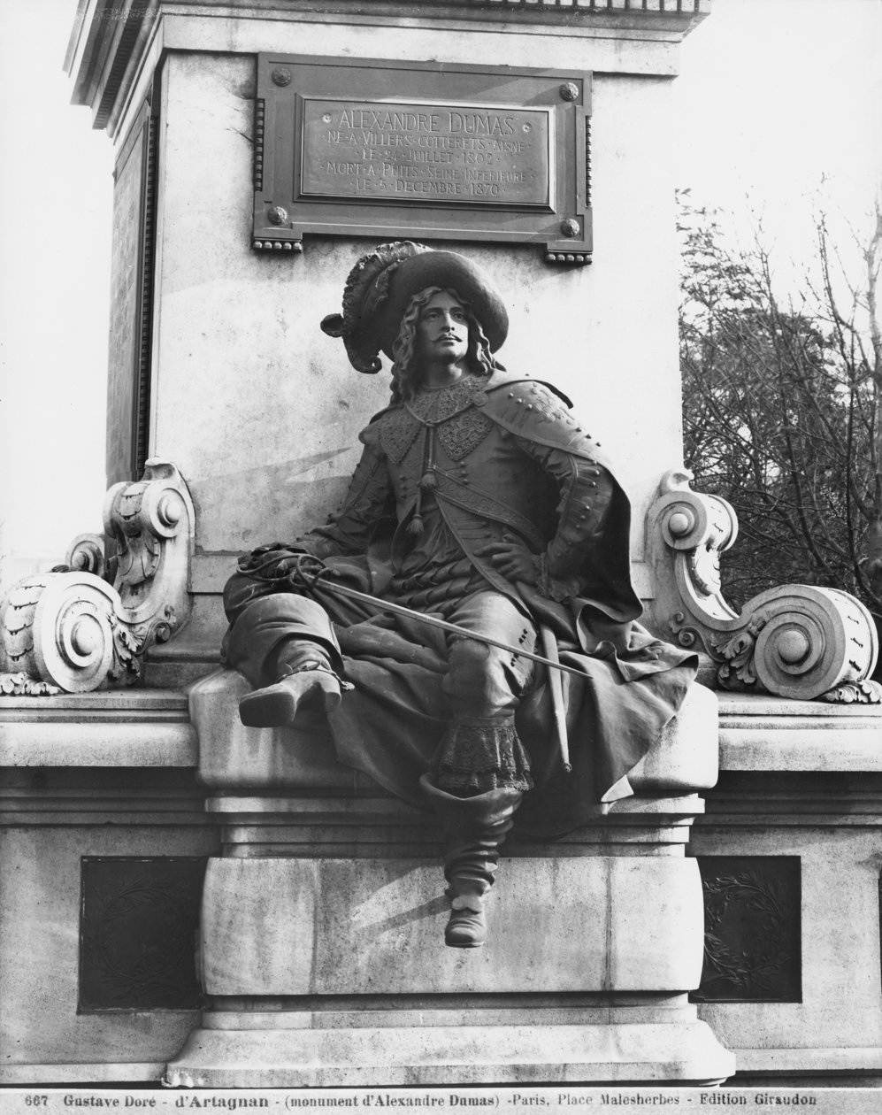 Pomnik Alexandre Dumas Pere, d