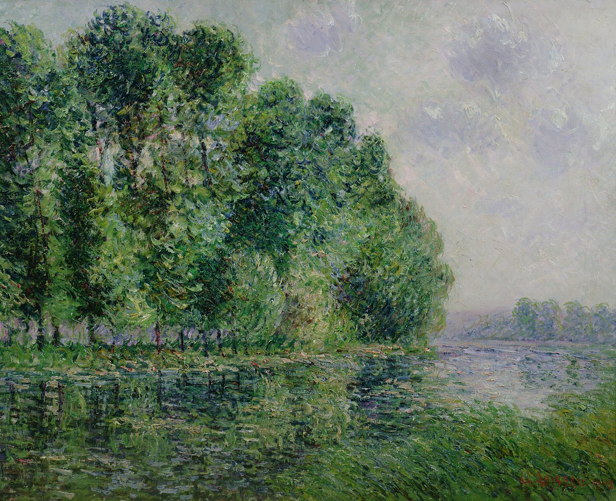 Krajobraz nad morzem autorstwa Gustave Loiseau