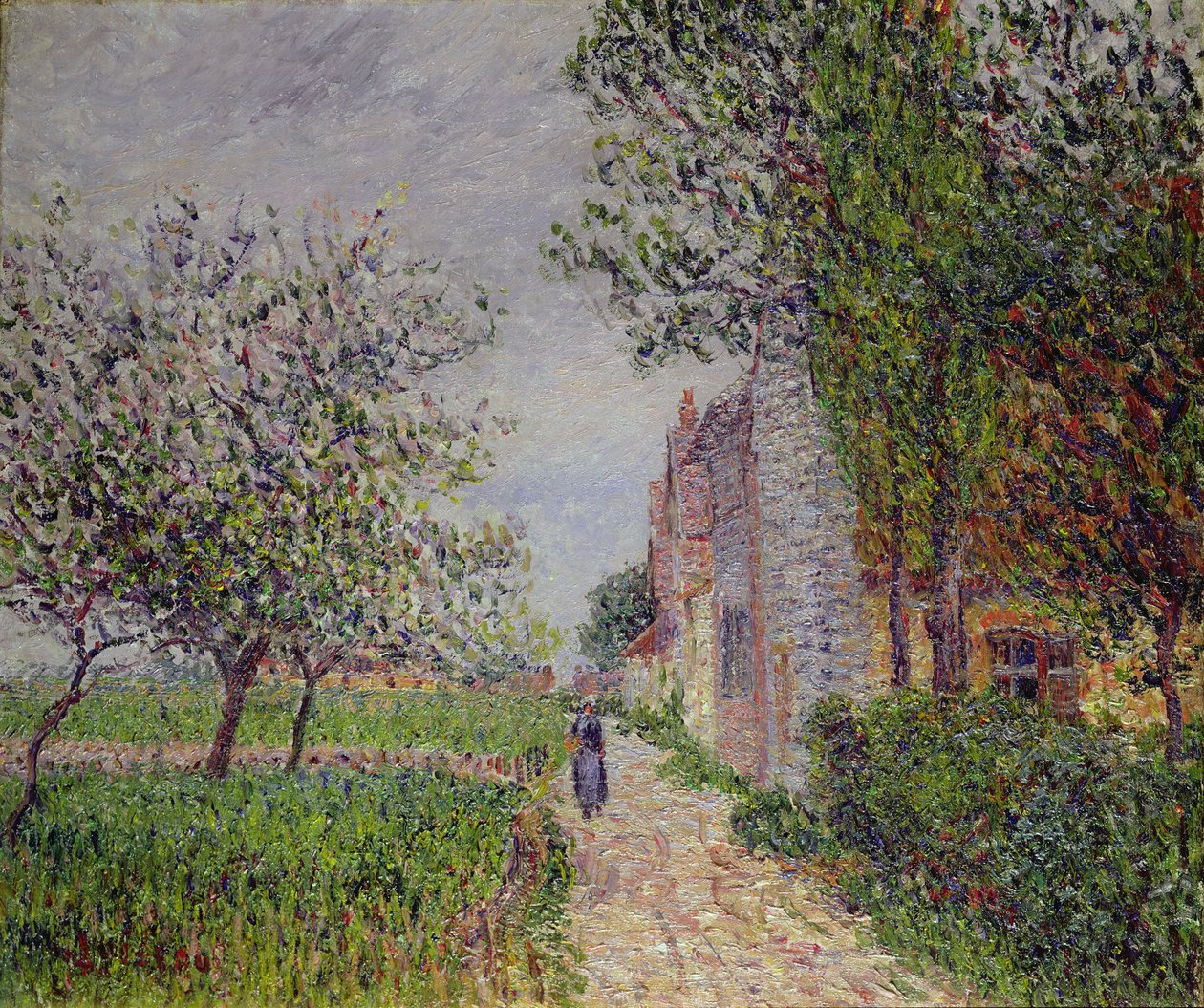 Wiosna, St. Cyr-de-Vaudreuil autorstwa Gustave Loiseau