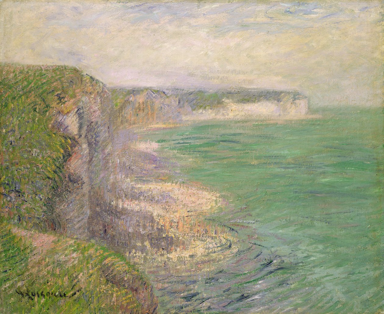Klify w Fecamp, ok. 1920 autorstwa Gustave Loiseau