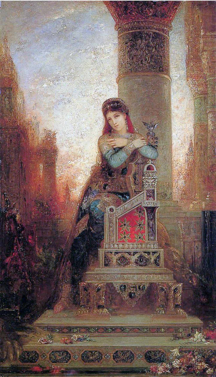 Desdemona, ok.1875 autorstwa Gustave Moreau