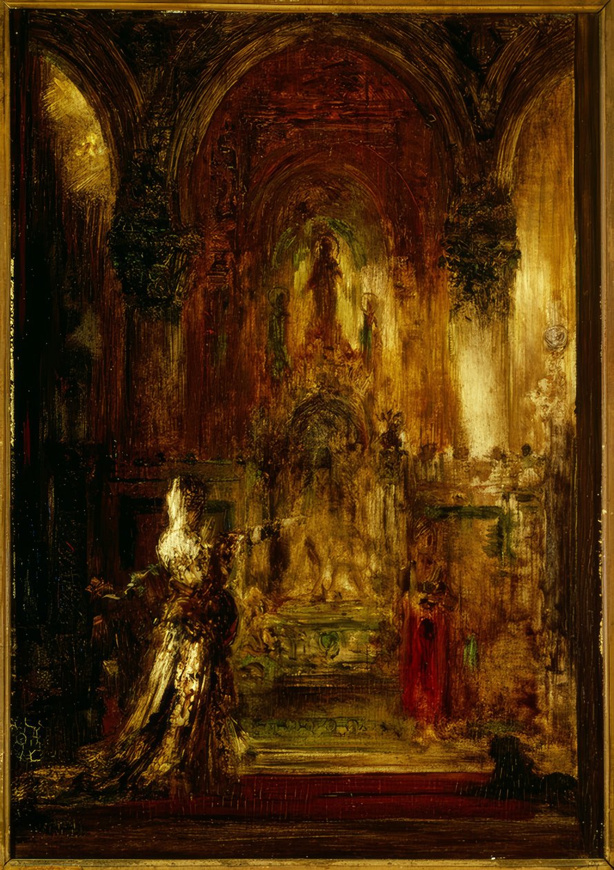Salome tańczy przed Herodem autorstwa Gustave Moreau