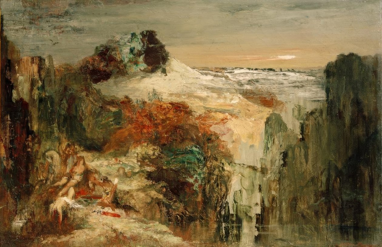 Tomyris i Cyrus autorstwa Gustave Moreau