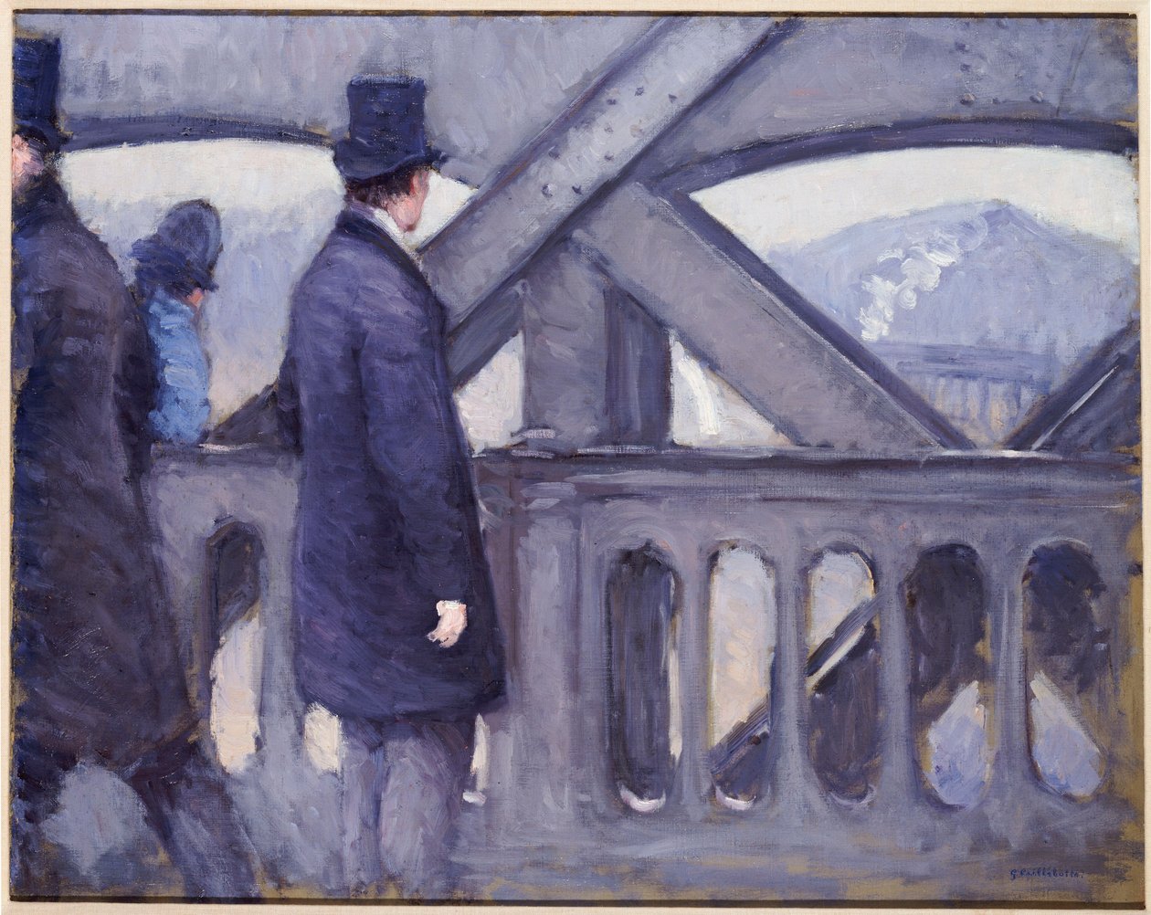 Most Europy, 1876 autorstwa Gustave Caillebotte