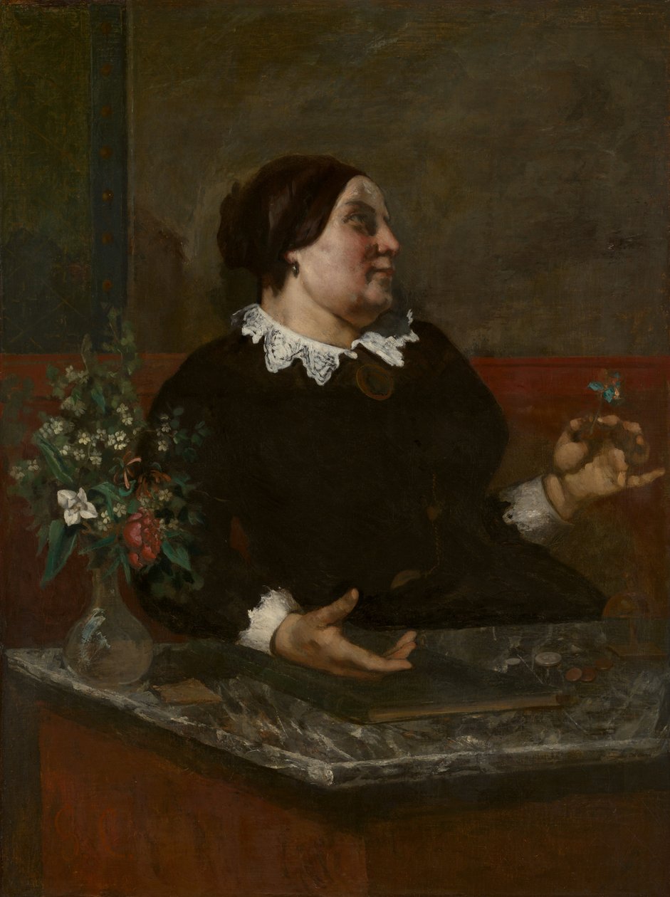 Matka Grégoire autorstwa Gustave Courbet