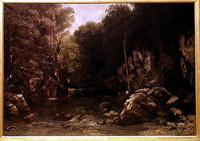Samotność, 1866 autorstwa Gustave Courbet