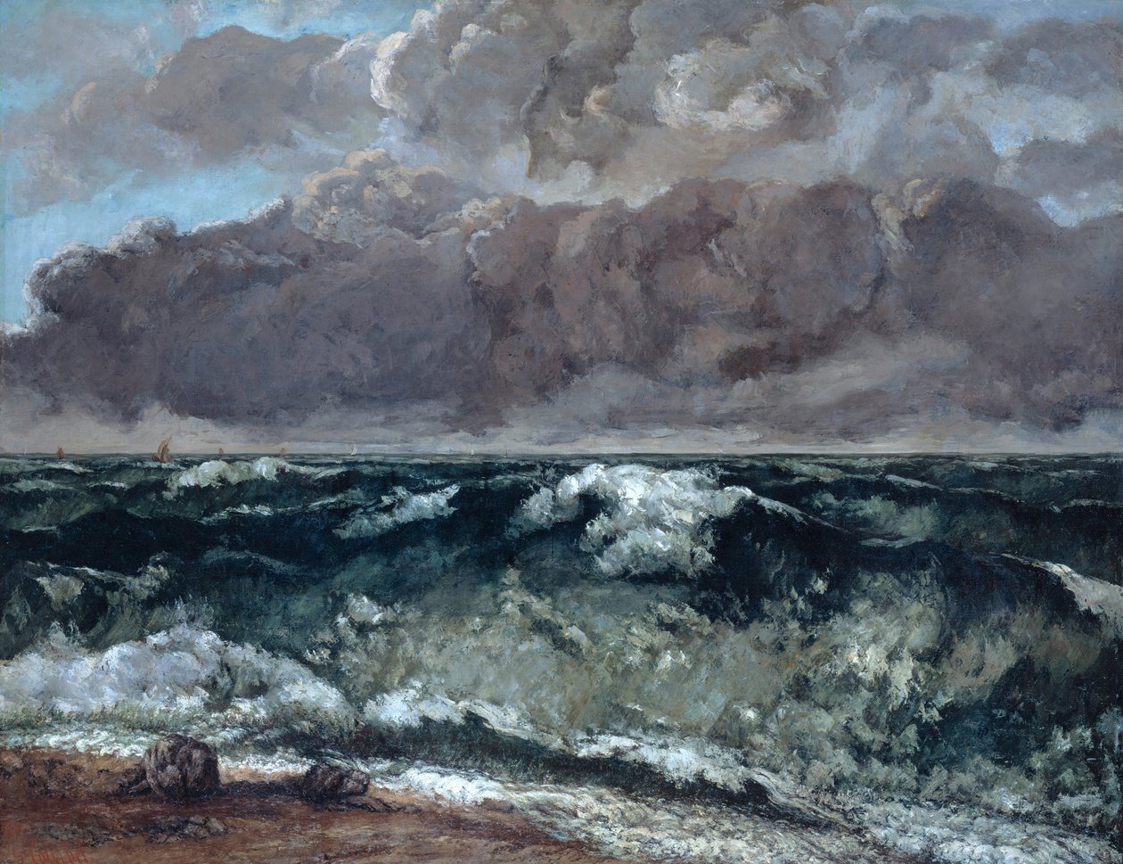 Fala, 1867-1869 autorstwa Gustave Courbet