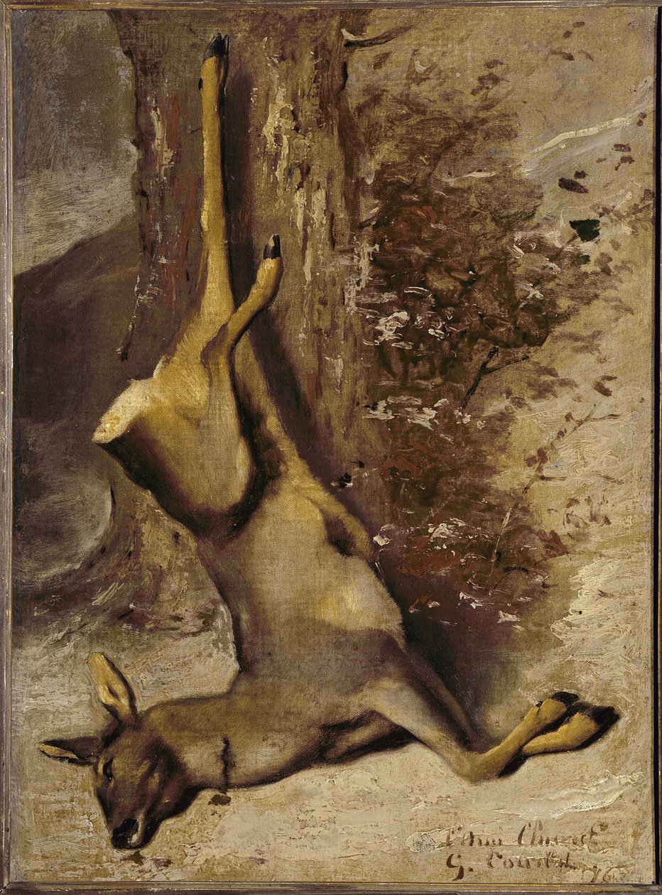 Jeleń autorstwa Gustave Courbet
