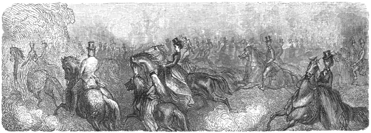 „Poranna przejażdżka”, 1872. autorstwa Gustave Dore