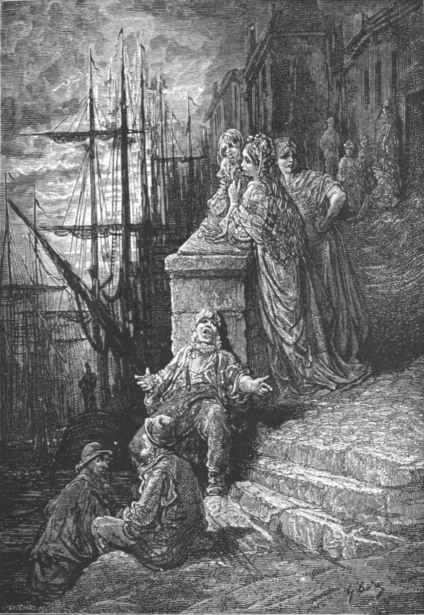 „Rodzina Watermanów”, 1872. autorstwa Gustave Dore