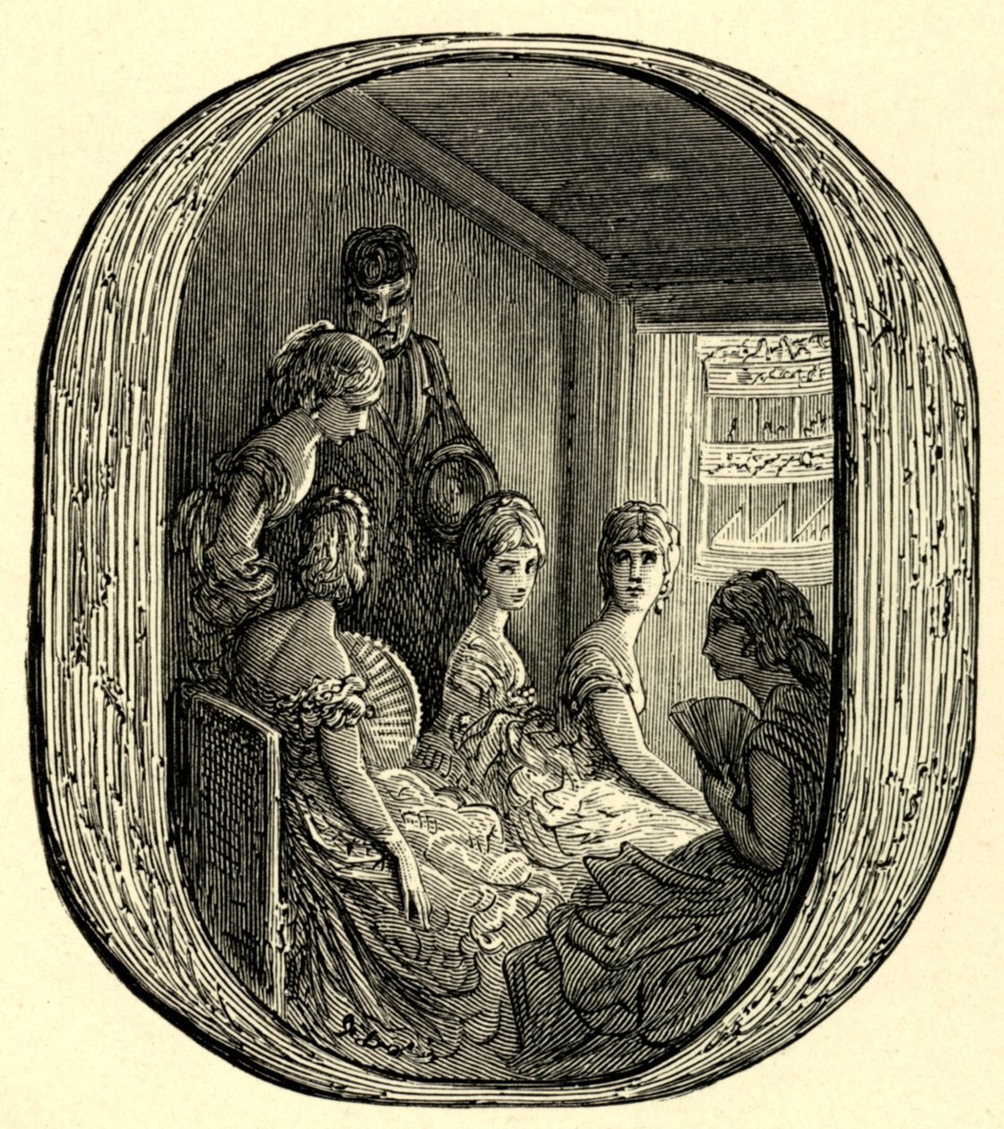 Pudełko operowe w autorstwa Gustave Dore
