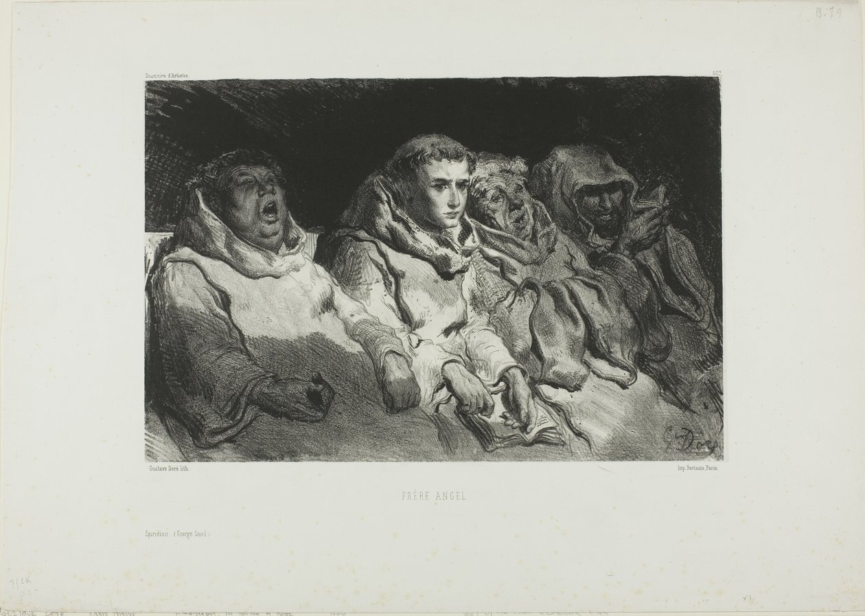 Brat Anioł autorstwa Gustave Dore