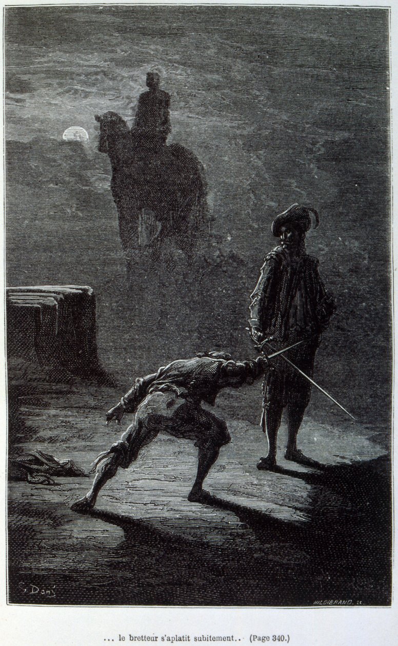 Kapitan Smash (grafika) autorstwa Gustave Dore