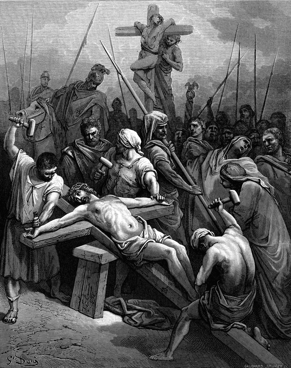 „Ukrzyżowanie”, 1866 r. autorstwa Gustave Dore