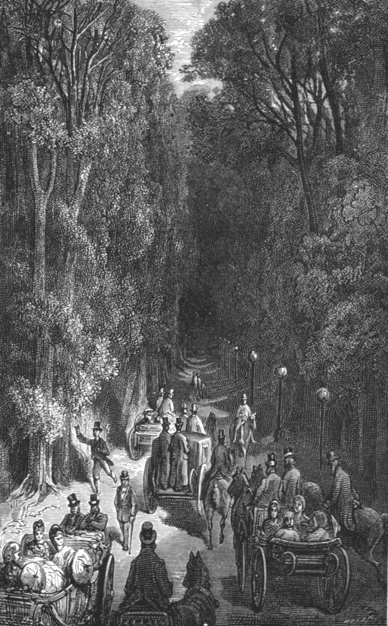 „Dom – z Holland House”, 1872. autorstwa Gustave Dore