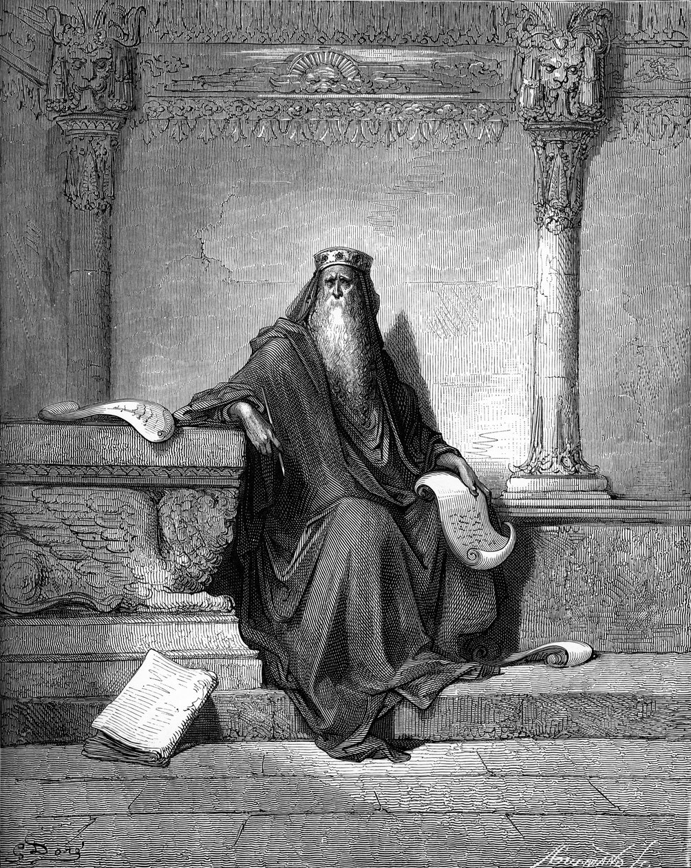 Król Salomon - Biblia autorstwa Gustave Dore