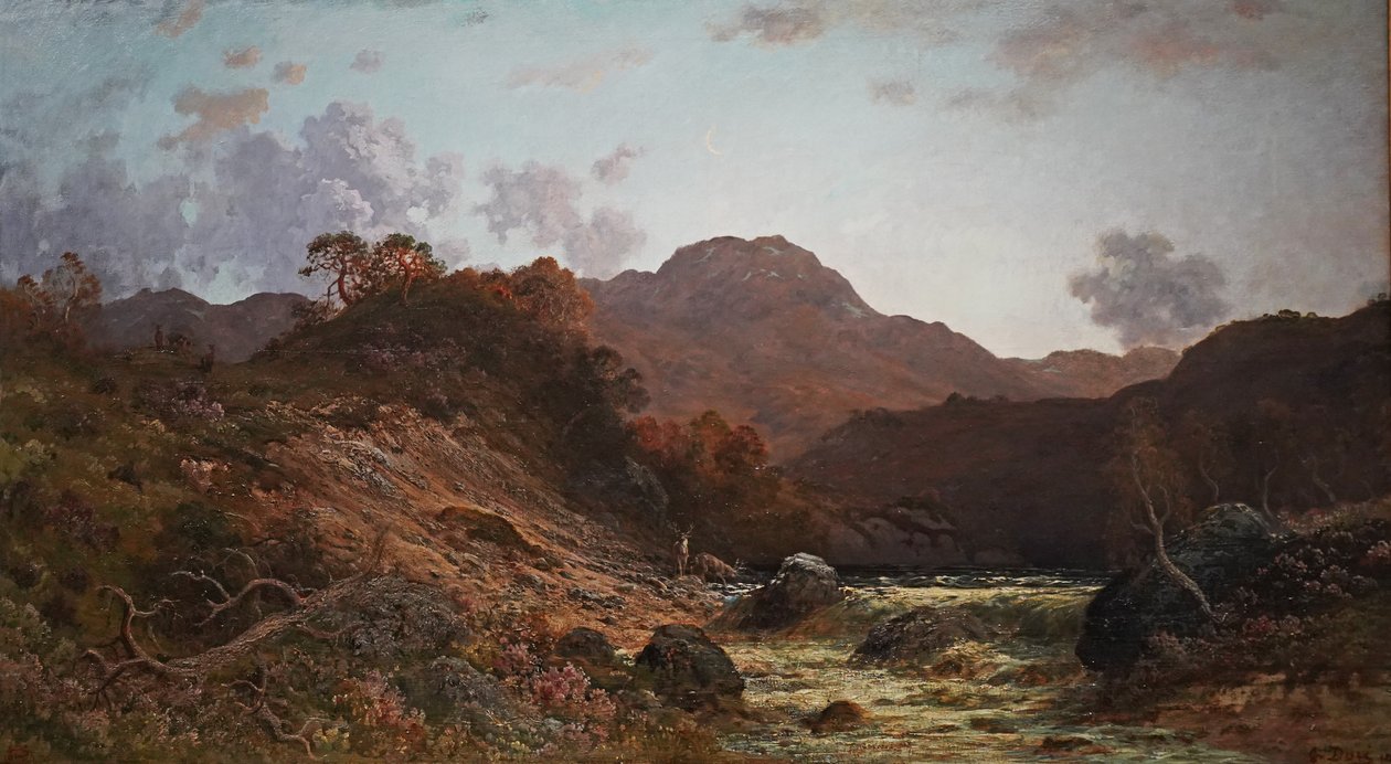 Krajobraz Szkocji autorstwa Gustave Dore