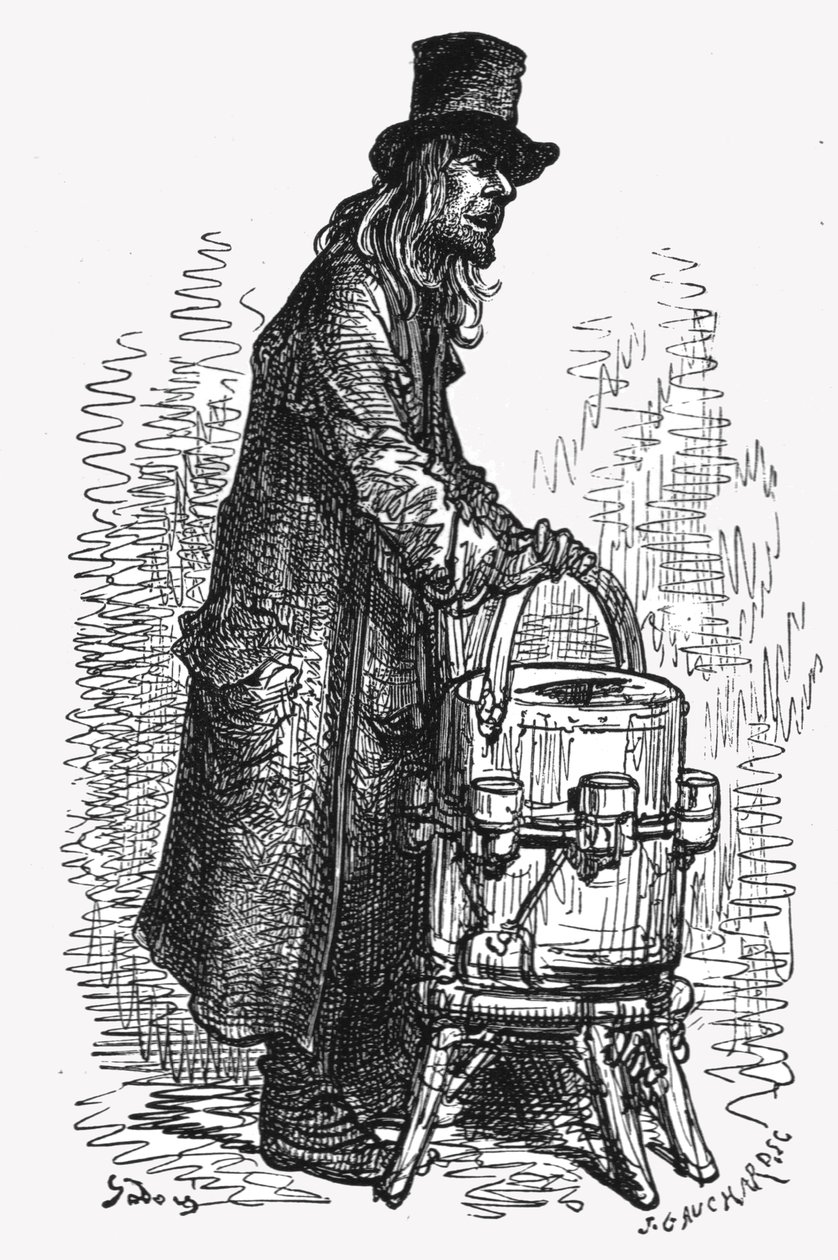 „Sprzedawca lemoniady”, 1872. autorstwa Gustave Dore