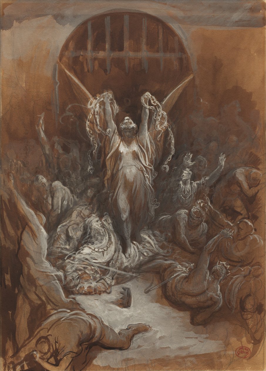 Wolność, ok. 1865-1875. autorstwa Gustave Dore