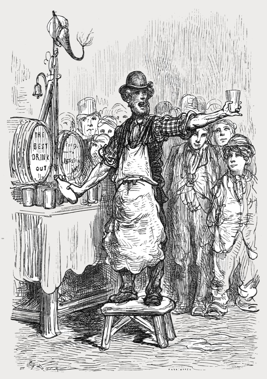 „Ginger Beer Man”, 1872. autorstwa Gustave Dore