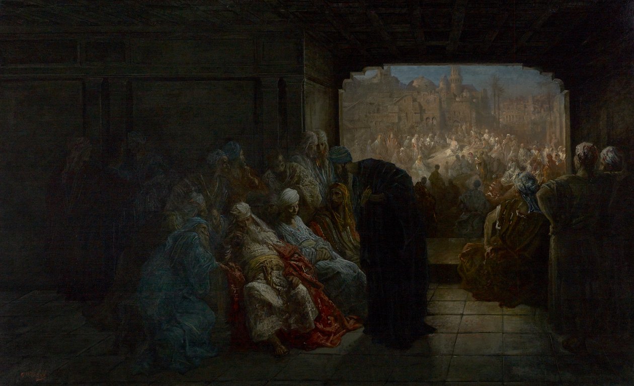 Dom Kajfasza, 1875 autorstwa Gustave Dore
