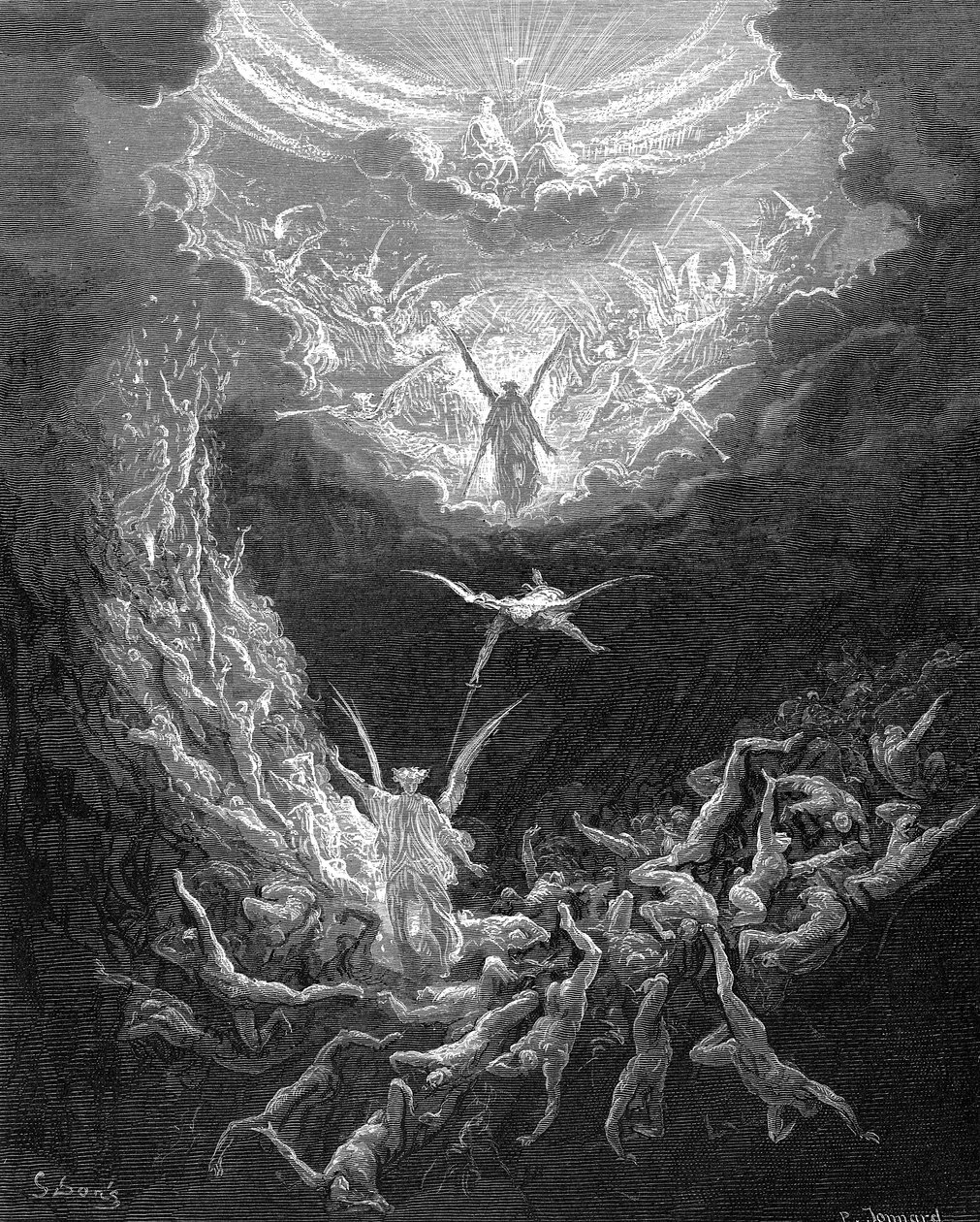 Sąd Ostateczny, 1865-1866 autorstwa Gustave Dore